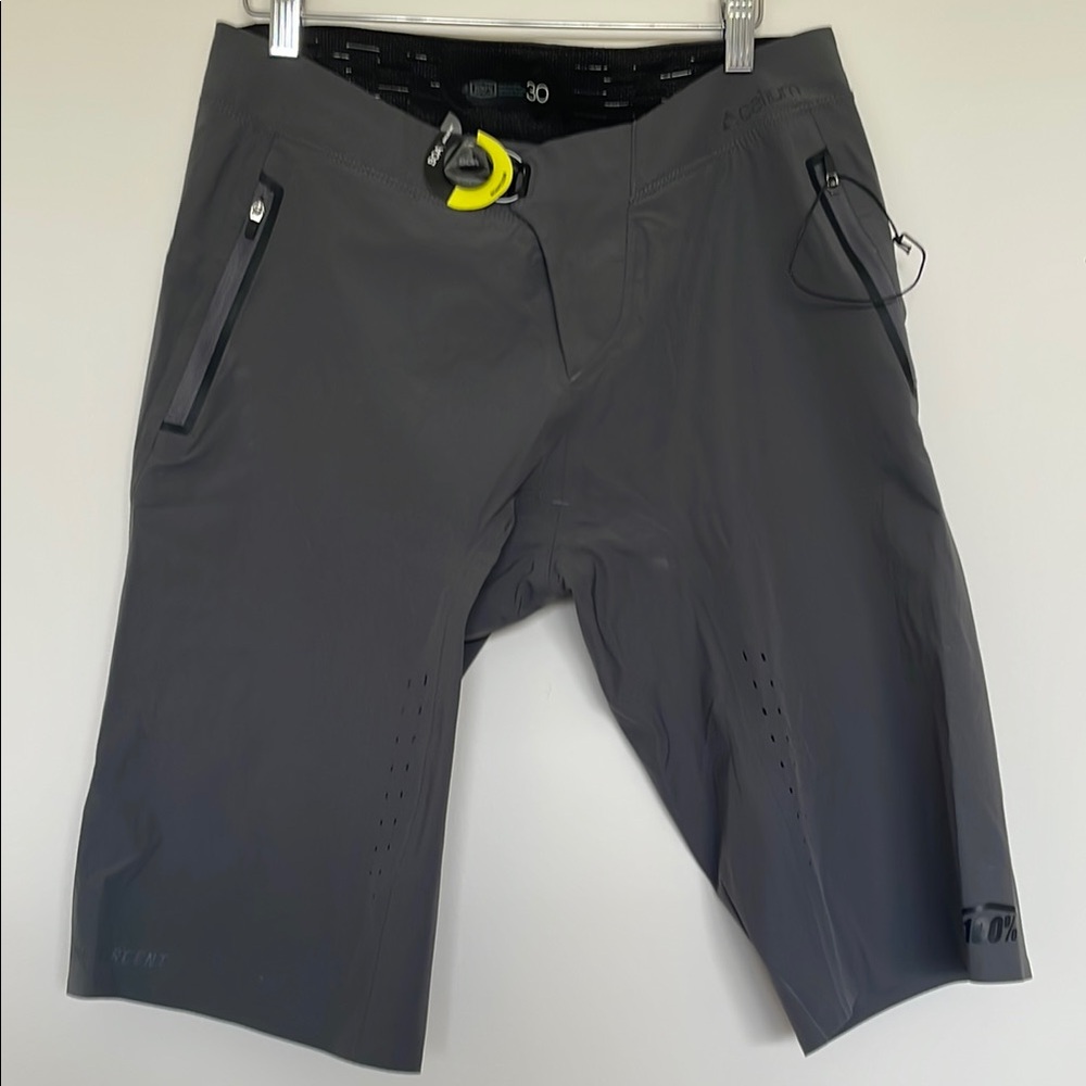 NWT One Hundred Percent shorts with Boa fit dial system